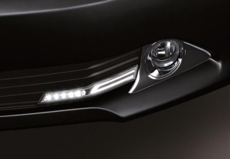 Toyota Aurion Camry 2012 LED gear shift knob Automatic black chrome 